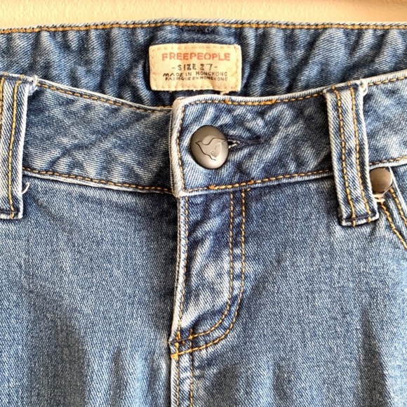 Free People fray hem bootcut jeans - Picture 2 of 4